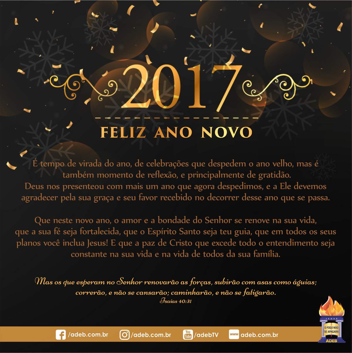 Feliz Ano Novo - 2017